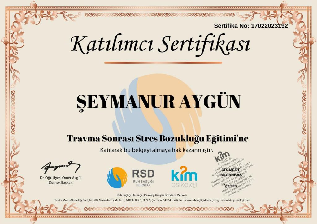 katılım sertifika 2